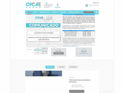 oncae.gob.hn snapshot