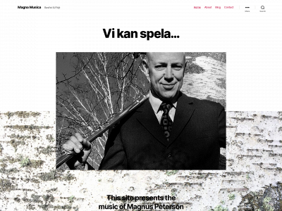 magnuspeterson.se snapshot