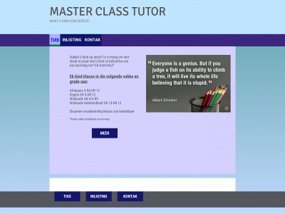 masterclasstutor.net snapshot