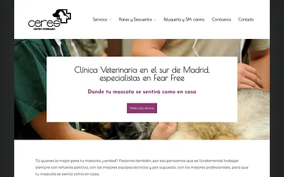 centroveterinarioceres.com snapshot