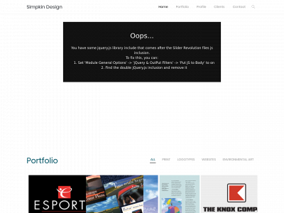 simpkindesign.com snapshot