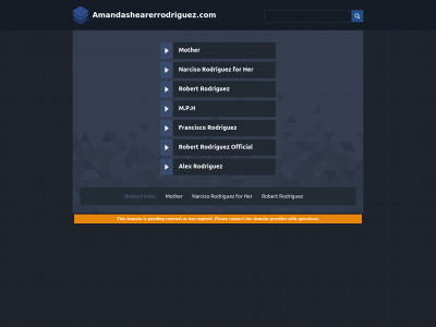 amandashearerrodriguez.com snapshot