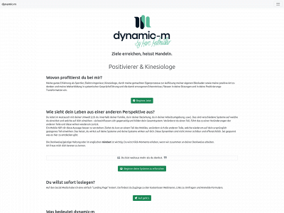 dynamic-m.ch snapshot