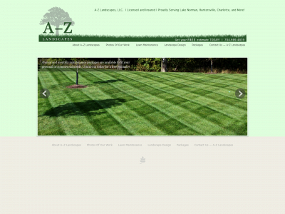 a-zlandscapes.com snapshot