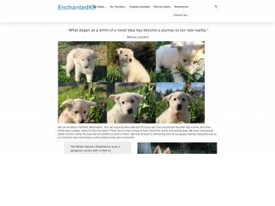 enchantedk9.com snapshot