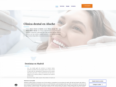 clinicadentalanamariasimon.es snapshot