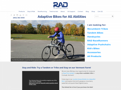 www.rad-innovations.com snapshot