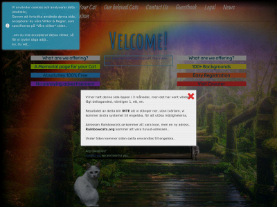 rainbowcats.se snapshot