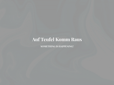 aufteufelkommraus.de snapshot