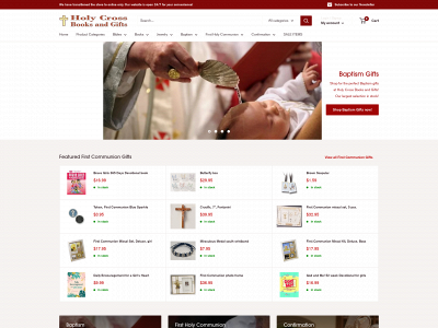 holycrossinc.com snapshot