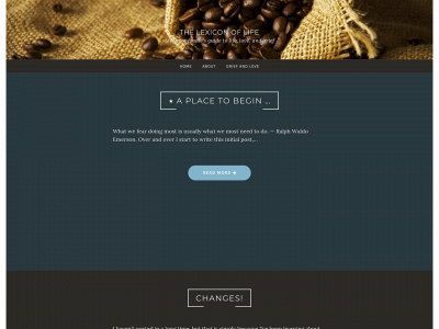 lexiconoflife.com snapshot