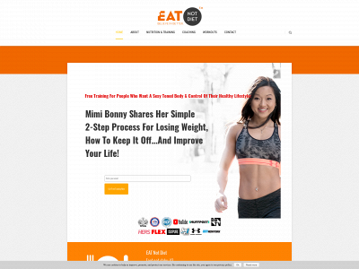 eatnotdiet.com snapshot
