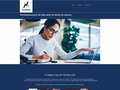 excellentredovisningma.se snapshot