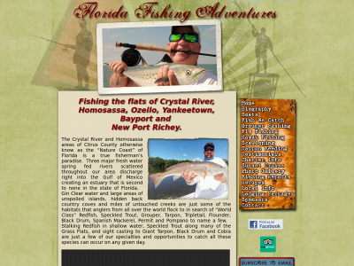 floridafishingadventures.com snapshot