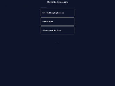 brainerdindustries.com snapshot
