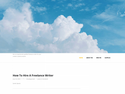 hireafreelancewriter.com snapshot