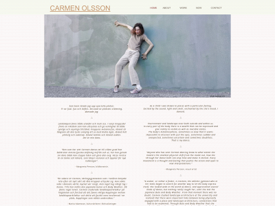 carmenolsson.com snapshot