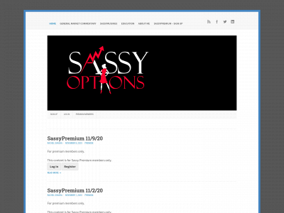 sassyoptions.com snapshot