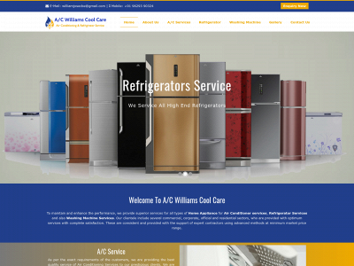 www.acwilliamscoolcare.com snapshot