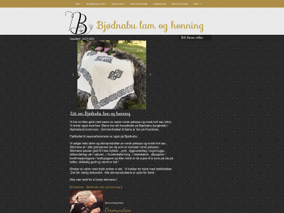 bjodnabu-lam-og-honning.com snapshot
