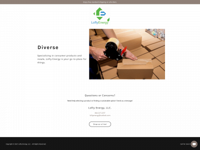 loftyenergyllc.com snapshot