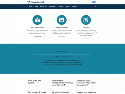 salvationcall.com snapshot