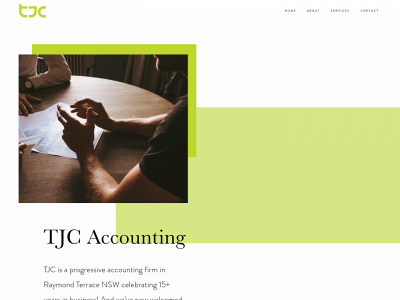 tjcaccounting.com.au snapshot