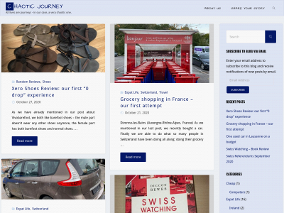 chaoticjourney.com snapshot