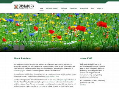 sustaburn.co.uk snapshot