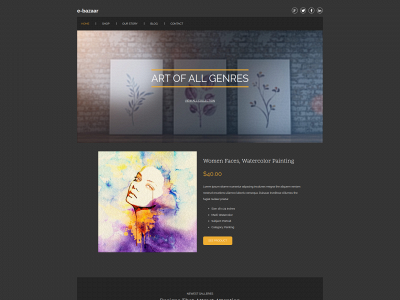 e-bazaar.academy snapshot
