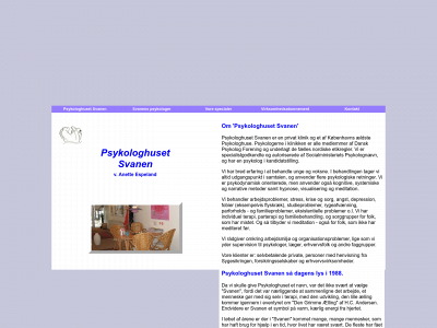 psykologhusetsvanen.dk snapshot