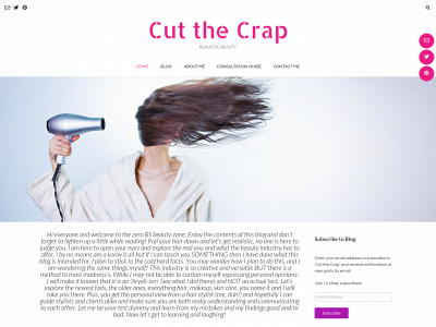 cutthecrapbeauty.com snapshot