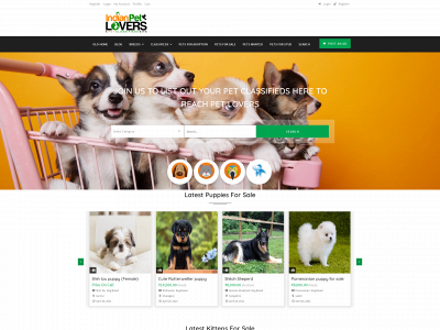 indianpetlovers.com snapshot
