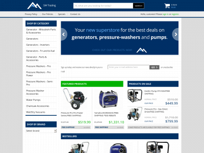 generator-superstore.com snapshot