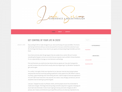 lindasoriano.com snapshot