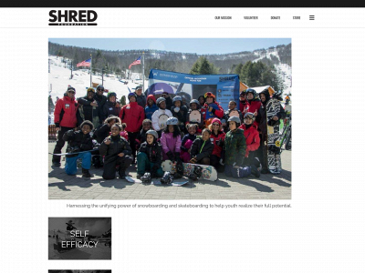 shredfoundation.org snapshot