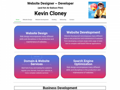kevincloney.com snapshot