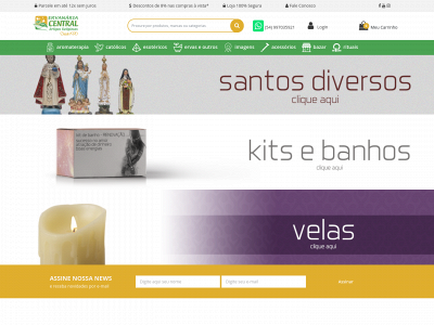 ervanariacentral.com.br snapshot