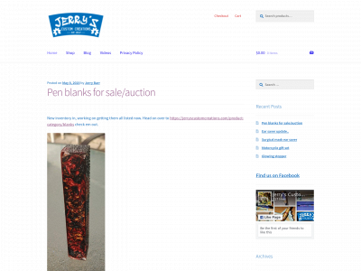 jerryscustomcreations.com snapshot