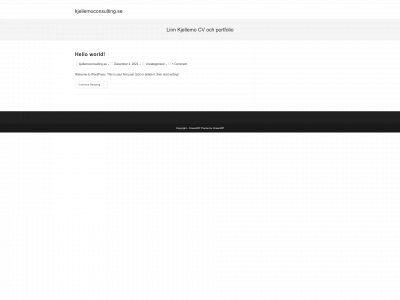 kjellemoconsulting.se snapshot