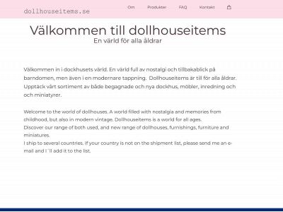 dollhouseitems.se snapshot