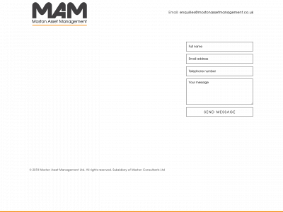 mostonassetmanagement.co.uk snapshot