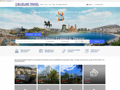 albania-travel.eu snapshot