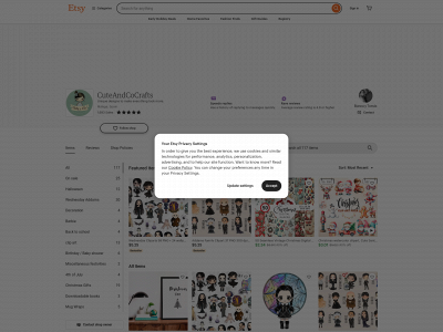 cuteand.co snapshot