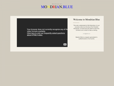 mondrian.blue snapshot