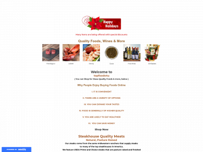 topfoods4u.weebly.com snapshot