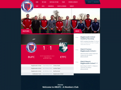 biggleswadeunited.com snapshot
