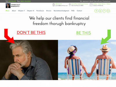 connecticutbankruptcy.com snapshot