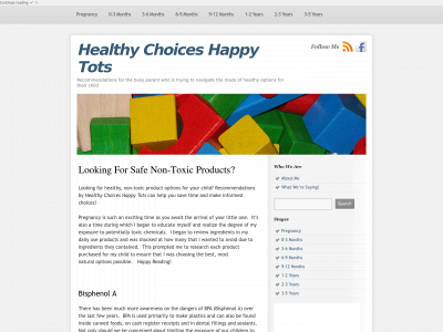 healthyhappytot.com snapshot