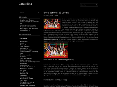 cafeselina.dk snapshot